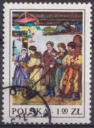 Pologne 1977 Y&T 2339 oblitéré - Folklore polonais 