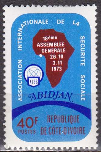 COTE D'IVOIRE N° 364 de 1973 neuf** 