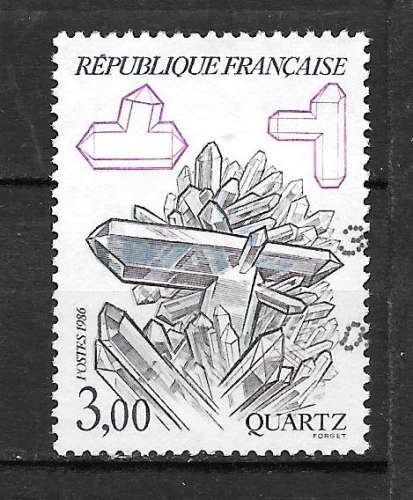 France YT n° 2430 quartz 1986