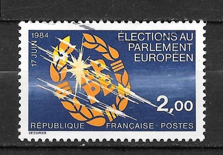 France YT n° 2306 Parlement Européen 1984