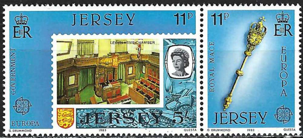 Jersey - 1983 - Y & T n° 293 & 294 - Europa - MNH