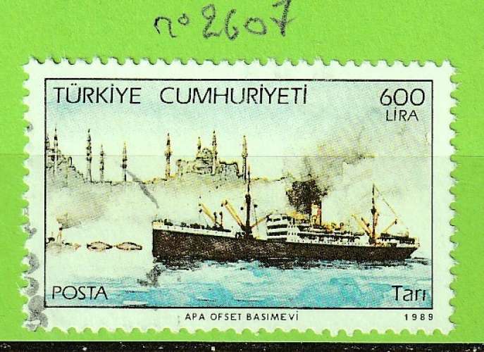 TURQUIE YT N°2607 OBLIT