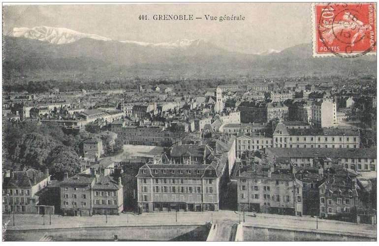 38 - Grenoble - VUE GENERALE