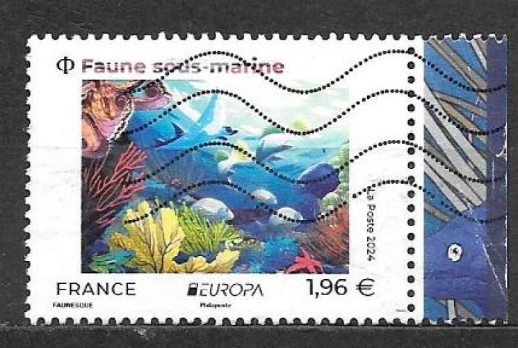 FRANCE  Y&T n°  5774 Faune sous-marine - 2024