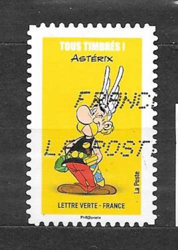 FRANCE  Y&T n° 1740 Adhesif ,Astérix Assurancetourix - anno 2019 -