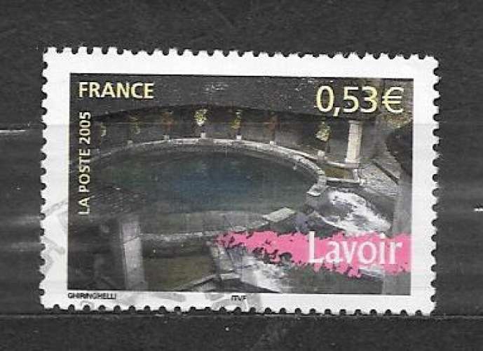 FRANCE  Y&T n° 3817 Lavoir anno 2005  -  2005