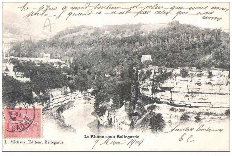 38 - le Rhône sous bellegarde