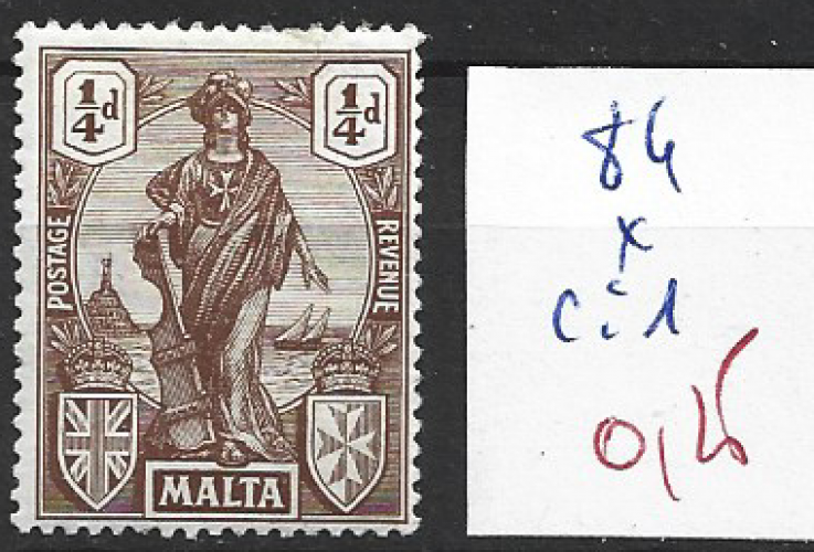 MALTE 84 * côte 1 € 