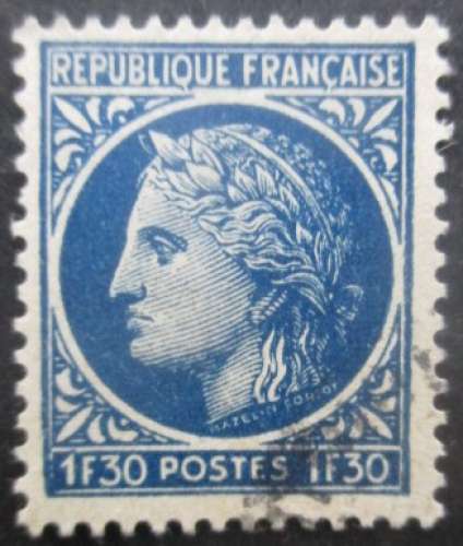 FRANCE N°678 Cérès de Mazelin oblitéré