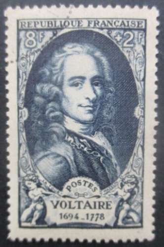 FRANCE N°854 Voltaire oblitéré