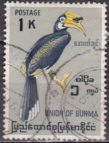 BIRMANIE n° 99 de 1964 oblitéré