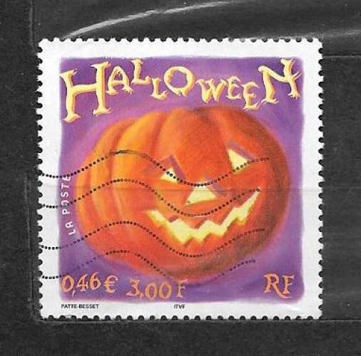 FRANCE  Y&T n° 3428 Halloween - 2001