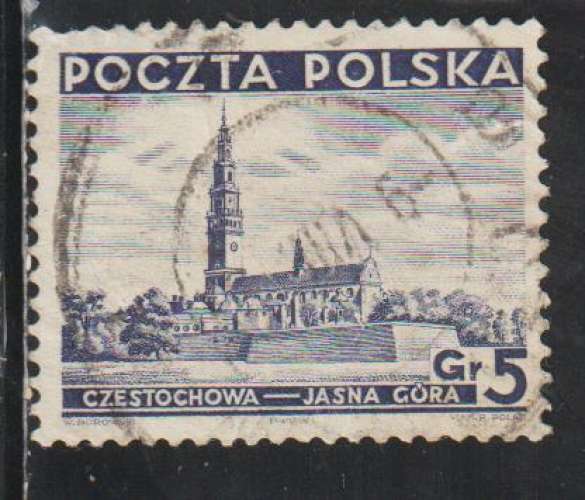 POLOGNE 1937 - Y&T N° 391