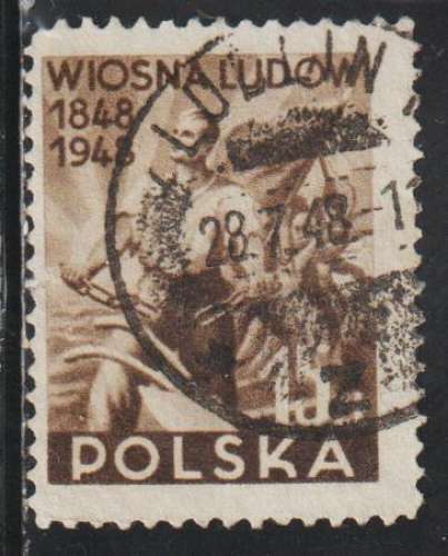 POLOGNE 1948 - Y&T N° 509