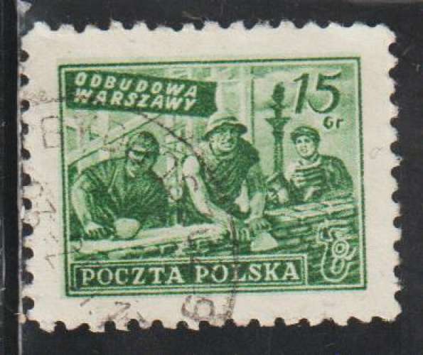 POLOGNE 1951 - Y&T N° 597