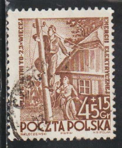 POLOGNE 1951 - Y&T N° 630A