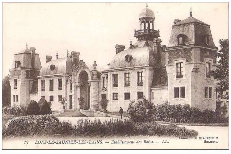 39 -  Lons-le-Saunier - Etablissement des bains