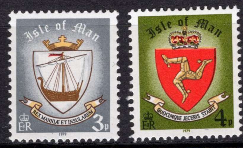 ILE DE MAN 1979 MILLENAIRE DE TYNWALD BLASONS NEUF**