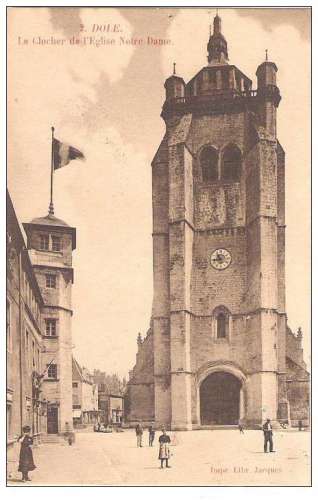 39 - Dole - LE CLOCHER DE L'EGLISE NOTRE DAME