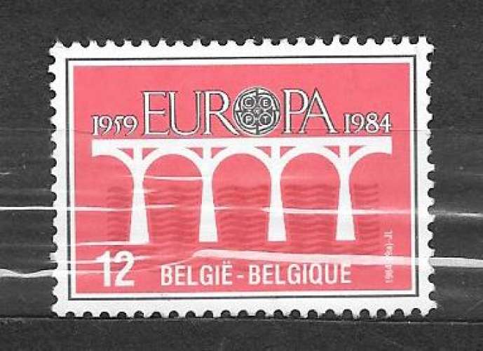 BELGIO  Y&T n° 2130 Europa - 1984