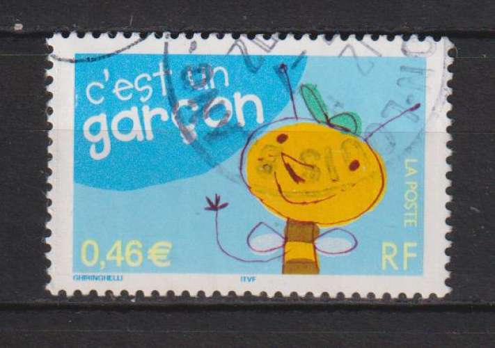 FRANCE  - Y&T N° 3464  cachet rond