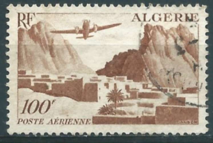 Algérie - Poste Aérienne - Y&T 0010 (o) -