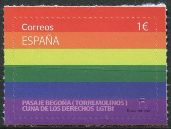 Espagne - 2020 - Yt 5158 - Journée Mondiale des Fiertés LGBTI - **