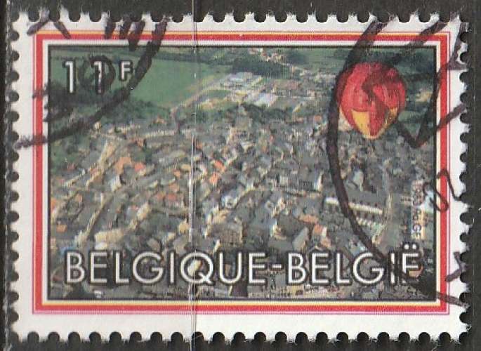 Timbre oblitéré n° 2094(Yvert) Belgique 1983 - Aviation, montgolfière