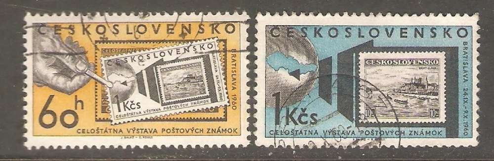 Czechoslovakia - Scott 988-989