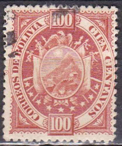 BOLIVIE N° 45 de 1894 oblitéré TTB coté 13€