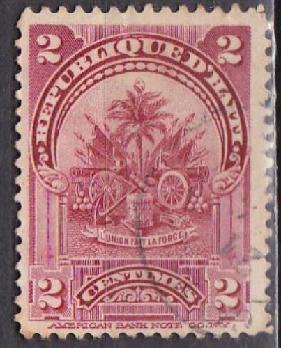 HAITI N° 50 de 1898 oblitéré