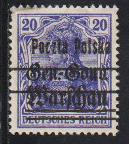 POLOGNE 1918 - Y&T N° 11