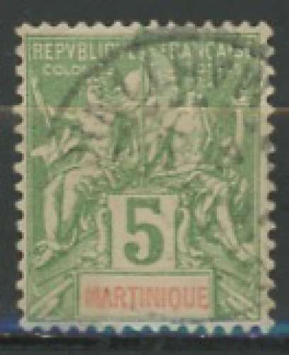 MARTINIQUE  oblitéré N° 44