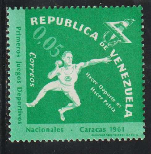 VENEZUELA 1962 - Y&T N° 657**