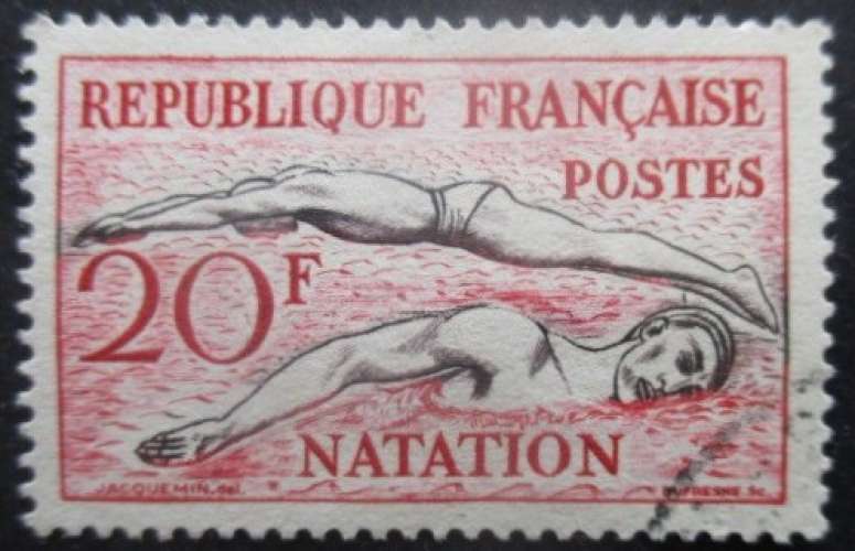 FRANCE N°960 Jeux olympiques d'Helsinki 1952 oblitéré