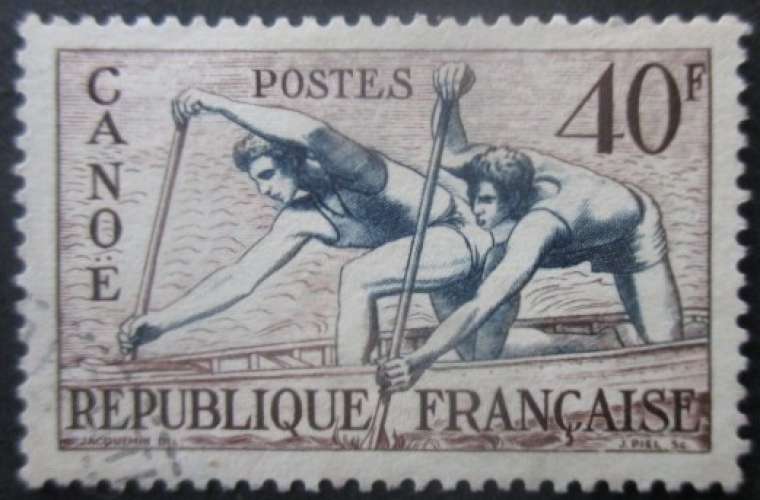 FRANCE N°963 Jeux olympiques d'Helsinki 1952 oblitéré