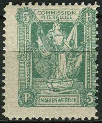 MARIENWERDER 1920 NEUF* charnière N° 11