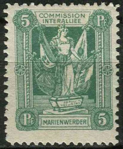 MARIENWERDER 1920 NEUF* charnière N° 11