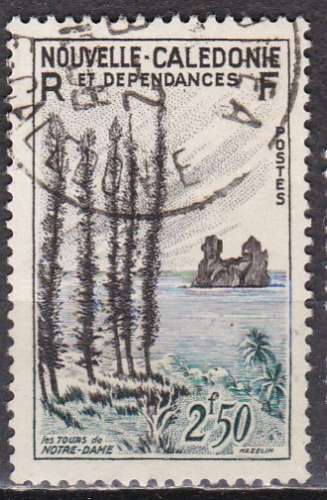 Nelle CALEDONIE N° 284 de 1955 oblitéré  