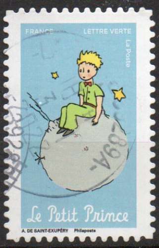 2021 - Adhésif YT N° 2006 - Le Petit Prince - Cachet rond