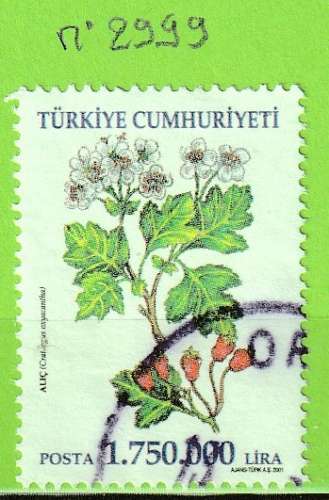 TURQUIE YT N°2999 OBLIT