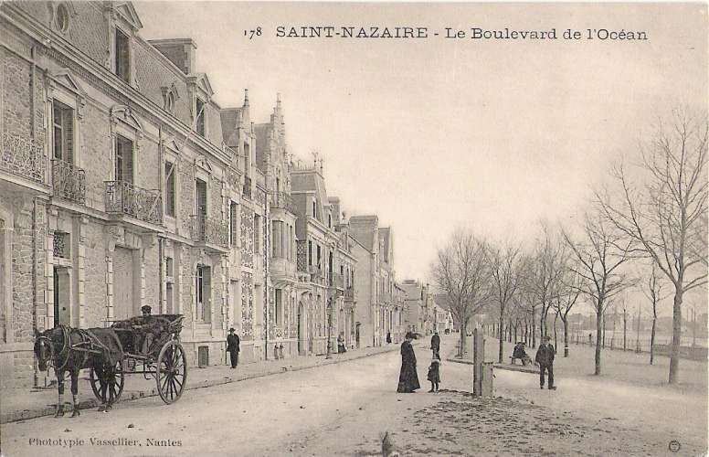 44 - Saint Nazaire - boulevard de l'ocean