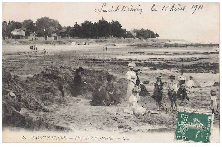 44 - Saint Nazaire -  plage de Villez-Martin