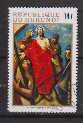 BURUNDI  Y T N ° 131 oblitéré