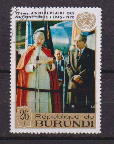 BURUNDI  Y T N ° 180 oblitéré