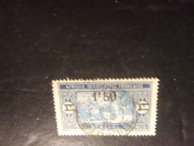 SENEGAL 1924 ORDINARIA 1,50 su 1 f USATO