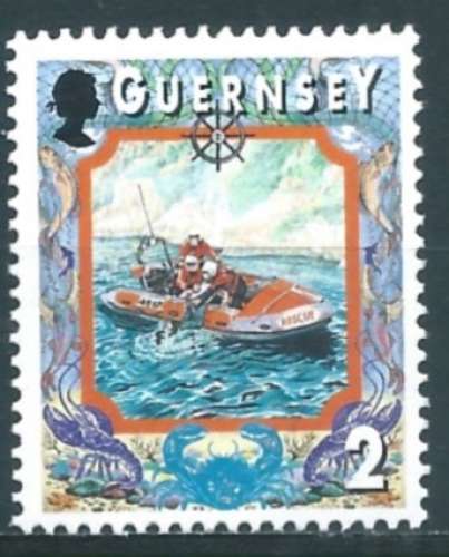 Ile de Guernesey - Y&T 0824 (**) - Patrimoine maritime -