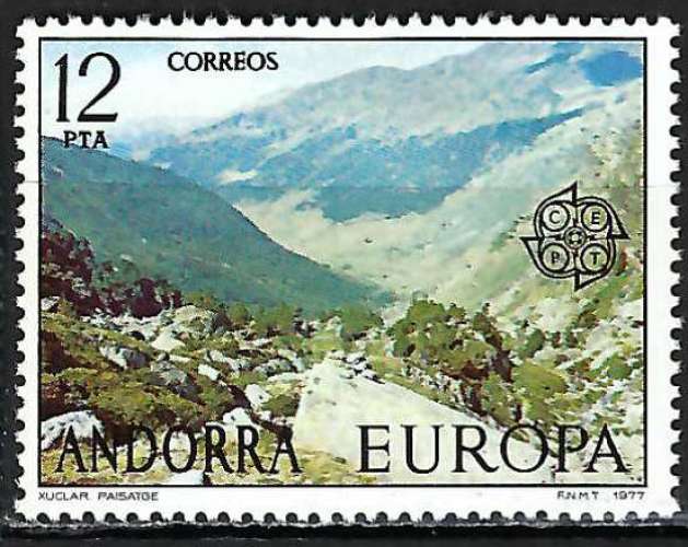 Andorre Espagnol - 1977 - Y & T n° 101 - Europa - MH