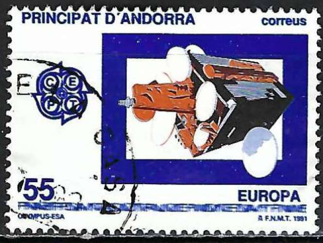 Andorre Espagnol - 1991 - Y & T n° 212 - Europa - O.