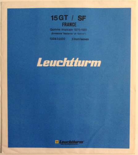 Leuchtturm - JEU FRANCE Gomme Tropicale 1976/1981 SF (Avec Pochettes)